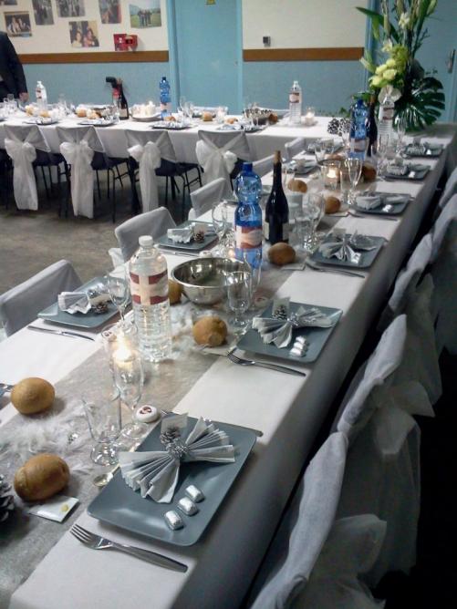 Dressage d'une table