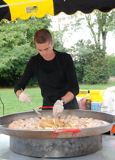 cuisson de la paella