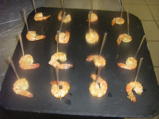 gambas grillés