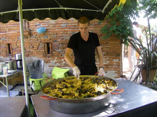 cuisson de la Paella