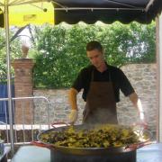 cuisson de la paella